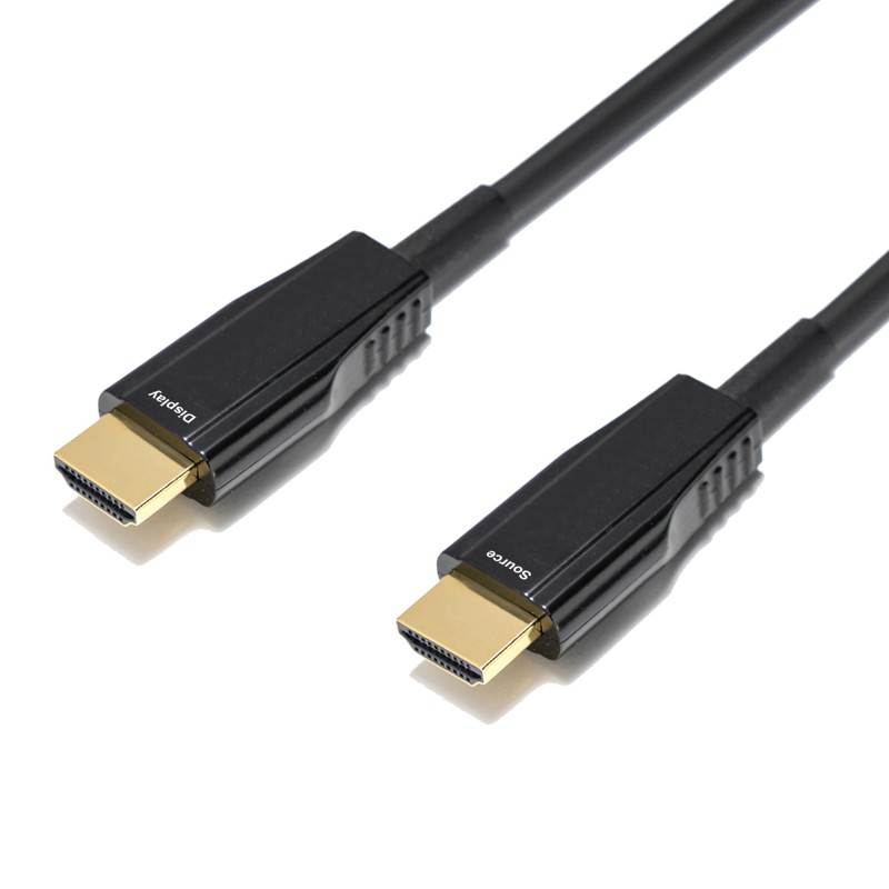DELTACO ULTRA High Speed ​​HDMI cable, optical active cable, 48Gbps, Black, AOC