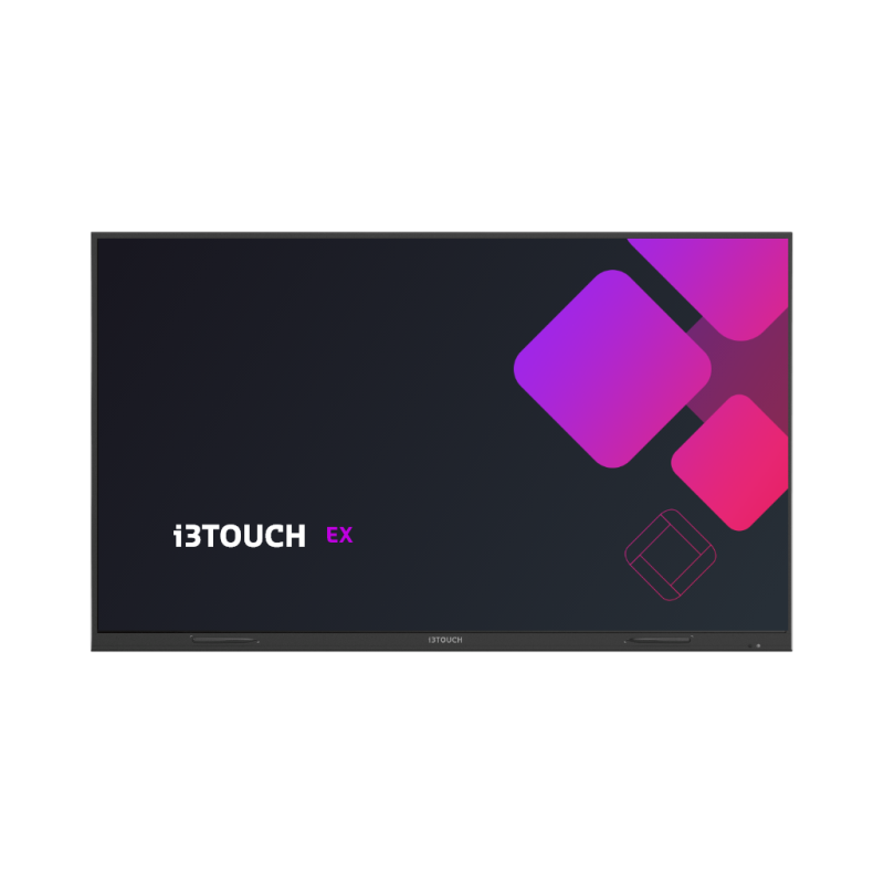 Interactive screen i3TOUCH EX with wall mount