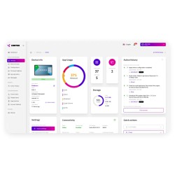 i3CONNECT Cortex attālās displeja pārvaldības programmatūra